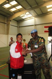 TIM FUTSAL INDOBATT XXIII-K Runner Up Dalam UNIFIL Futsal Competition 2017