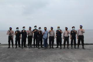 Demi Menjaga Laut Indonesia, Sinergi Bea Cukai dan Polairud Bengkalis Adakan Patroli Laut Gabungan