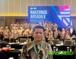Plt Kepala RSUD Bangkinang ikuti Agenda Rakernas Arsada di Bandung