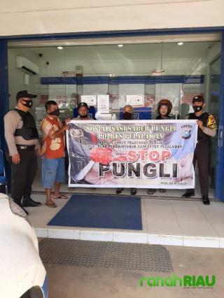 Kapolsek Ukui sosialisasi Saber Pungli di Bank BRI