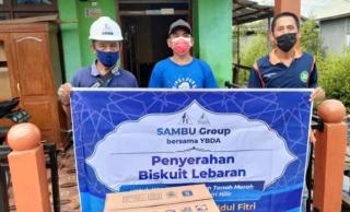 Menuju Idul Fitri 1443 Hijriah, Sambu Group Kembali Berbagi Bingkisan ke Masyarakat