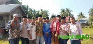 Ninik Mamak Kenegerian Teluk Kuantan, Antar H Halim ke rumah Godang Suku Melayu Sentajo