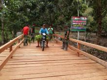 Meski Sibuk, Dandim 1306/Dgl Laksanakan Komsos