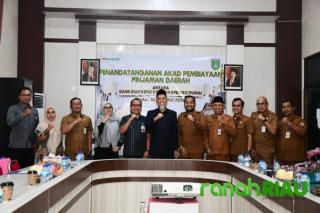 BRK Syariah dukung Pemkot Dumai Percepatan Pembangunan Infrastruktur Daerah