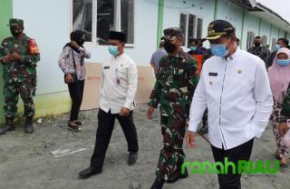 Walikota Pekanbaru tinjau lokasi Musibah Semburan Lumpur di Tenayan