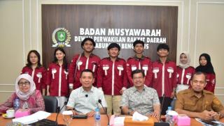 Ketua Komisi IV DPRD Pimpin Audensi Bersama MPM Politeknik Bengkalis