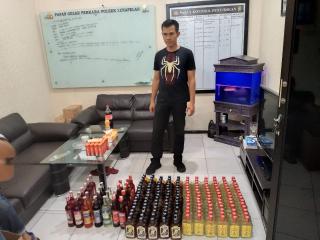 Laksanakan Giat cipkon KRYD Polresta Pekanbaru dan Polsek jajaran sita ratusan Miras