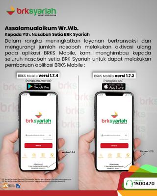 Ayoo Update Aplikasi MBanking Terbaru BRK Syariah