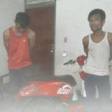 Apesss.. Baru Sehari Curi Motor, Ehhh.. Hari Ini Tertangkap