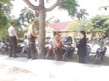 Laksanakan Patroli Gereja, Sabhara Polresta Pekanbaru Wujudkan Rasa Aman