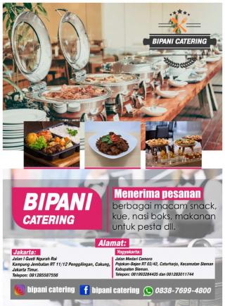 Bipani Catering Hadir di Jogjakarta