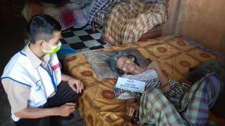 Korban Tabrak Lari, Kini Aisyah Hanya Mampu Berbaring Di Atas Kasur