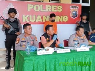 Seorang Pria di Kuansing Diangkut Polisi, Kasusnya Ngerih Banget !