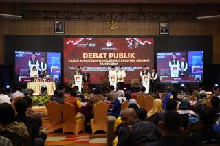 Pengamanan Debat Terbuka Pilkada 2024 kembali Berjalan Sukses