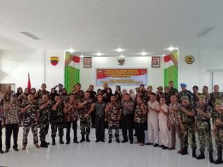 Mantapkan Jiwa Bela Negara, Kodim 0303 Bengkalis Adakan Komsos dan Simulasi Karhutla