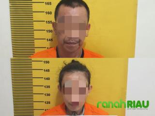 Nekat Jualan Narkoba, Pasutri di Mandau di Tangkap Polisi