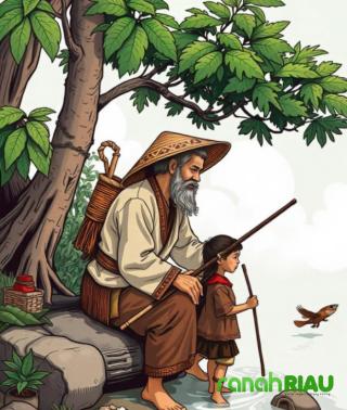 Elegi di tanah Datuk Laksmana, Puisi karya Muhammad Sholeh Arshatta