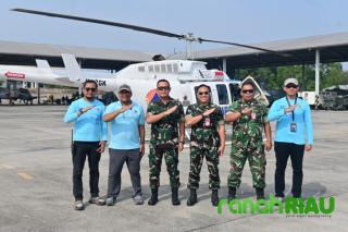 TNI AU Perkuat Satgas Udara Karhutla Riau, Patroli Udara Sasar Siak hingga Kampar