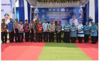 Bupati Bengkalis Buka Pencanangan BBS Gerak PKK-KKBPK 2019