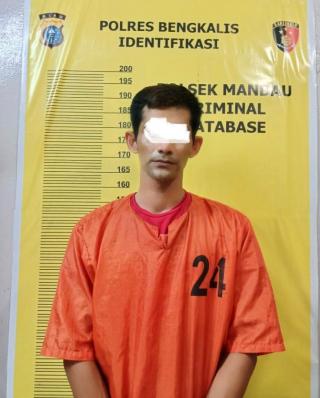 Tak Jera-Jera, Polsek Mandau Ringkus Satu Orang Pelaku Penyalahgunaan Narkotika