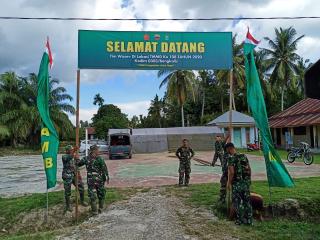 Tim Wasev Mabes TNI-AD Kunker Wilayah Kodim 0303 Bengkalis