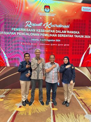 Bersiap buka Pendaftaran Calon Gubernur, KPU Riau ikuti Rakor di Jakarta