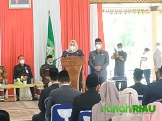 285 Pejabat Baru di Lantik, Bupati Bengkalis: Utamakan Pelayanan Masyarakat