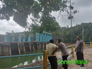 Elevasi Waduk PLTA Koto Panjang Naik 37 Cm dalam Sehari, Posisi Muka Air capai 76,06 Mdpl