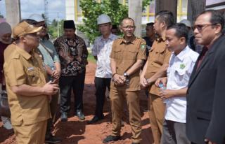Wabup Bengkalis Tinjau Pembangunan Masjid dan Silaturahmi ke Kampus STAIN