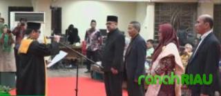 Empat Guru Besar UIN Suska Riau Resmi Dikukuhkan