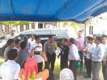 Kondisi Aman, Kapolres dan Dandim Kampar Ikut Pantau.