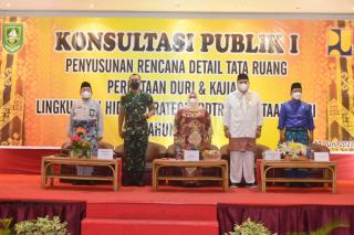 Bupati Bengkalis Buka Konsultasi Publik RDTR dan KLHS Kota Duri