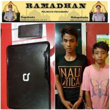 Maling Laptop, 2 ABG Diringkus di Warnet Garuda Sakti