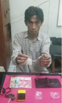 Polres Kampar Berhasil Tangkap Pengedar Shabu Di Jalan Lintas Pekanbaru