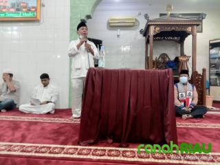 Peringatan Isra Miraj, Mesjid Senapelan undang Ustadz Sutrisno Badroen