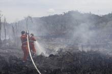 Antisipasi Terjadinya Karhutla di Riau Besok, Manggala Agni  Patroli Terpadu di Desa Rawan Karhutla