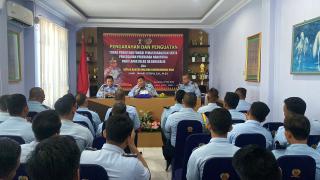 Kakanwil Kemenkumham Riau Berikan Penguatan Kepada Jajaran Lapas Bengkalis