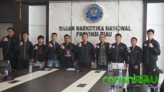 Di Pimpin Zulkardi Muaythai Pekanbaru Silaturahmi bersama BNNP Riau
