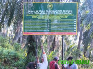 Humas PT KTBM Berikan Penjelasan Terkait Pemasangan Plang Eksekusi Lahan Oleh Pengadilan