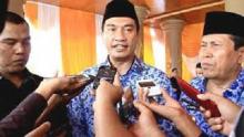 Suparman Pimpin Upacara, kali ini tanpa disertai dengan Wakil Bupati