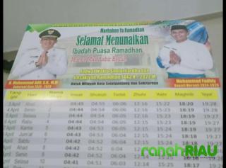 Beredar Imsakiyah Bupati dan Gubernur 2024 dari Kepulauan Meranti, KPU masih bungkam
