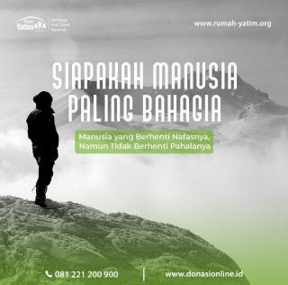 SIAPAKAH MANUSIA PALING BAHAGIA