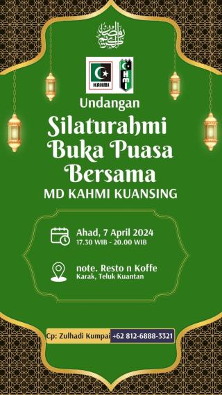 MD KAHMI Kuansing Taja Buka Bersama Pengurus dan Alumni HMI
