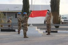 Meriahkan HUT RI,Di Lebanon Bendera Indonesia Juga Berkibar 