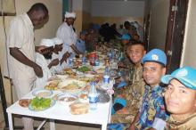 Kunjungan Kerja Komandan Satgas Indobatt-03 di GOS Army