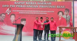 Rakerda Ke-1 DPD PDIP Riau Dibuka, H. Zukri Sebut Fokus Program Pro Rakyat