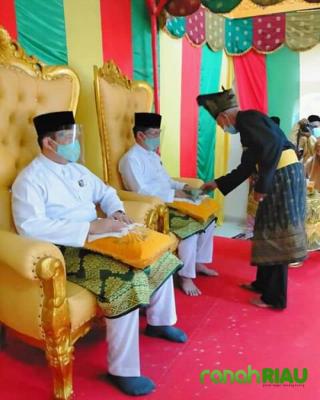 Usai Dari KPU Bengkalis, Abi Bahrun-Herman (AMAN) Langsung Menuju Ke LAMR Bengkalis