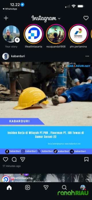 Insiden Fatal di Rig WK Rokan: Pekerja Tewas, Publik menunggu Penjelasan PHR