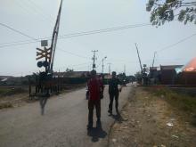 Kerjasama Dengan Polantas, Pengamanan Rute Jalan Tamu Undangan Upacara TMMD Reg 105 Tegal