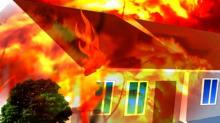  Hujan Lebat Padamkan si Jago Merah, Sembilan Rumah Ludes Terbakar